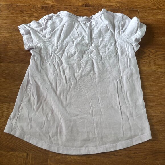 Wednesday purple graphic short sleeve tee in size M - Picture 2 of 3